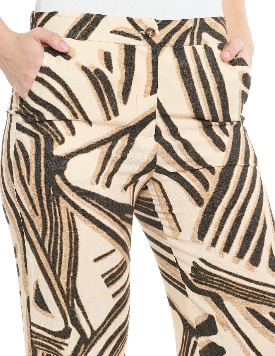 Pantalón de vestir amplio para mujer 2