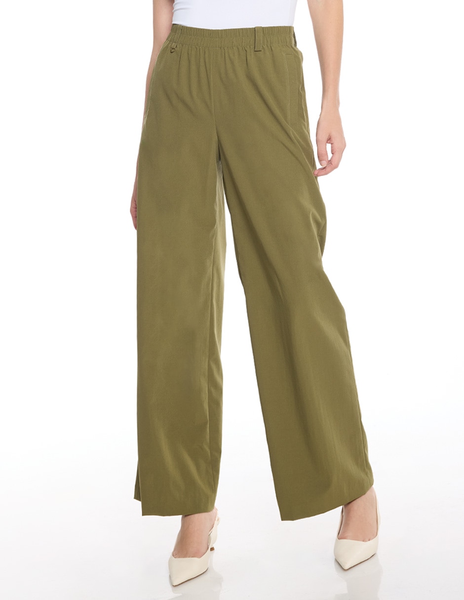 Pantalón de vestir amplio para mujer Pantalón de vestir amplio para mujer