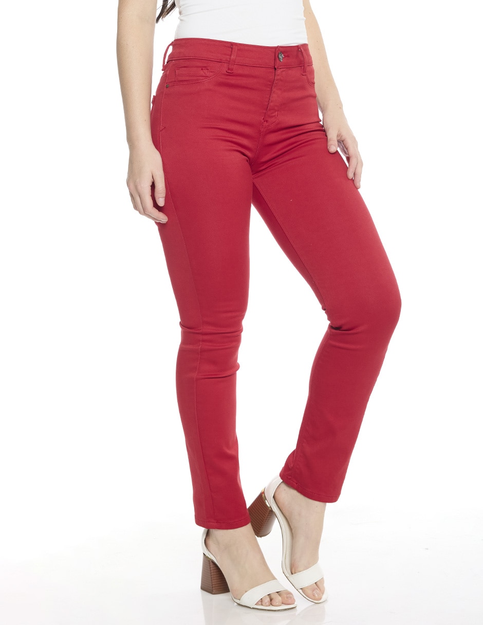 Jeans skinny esenciales para mujer 4