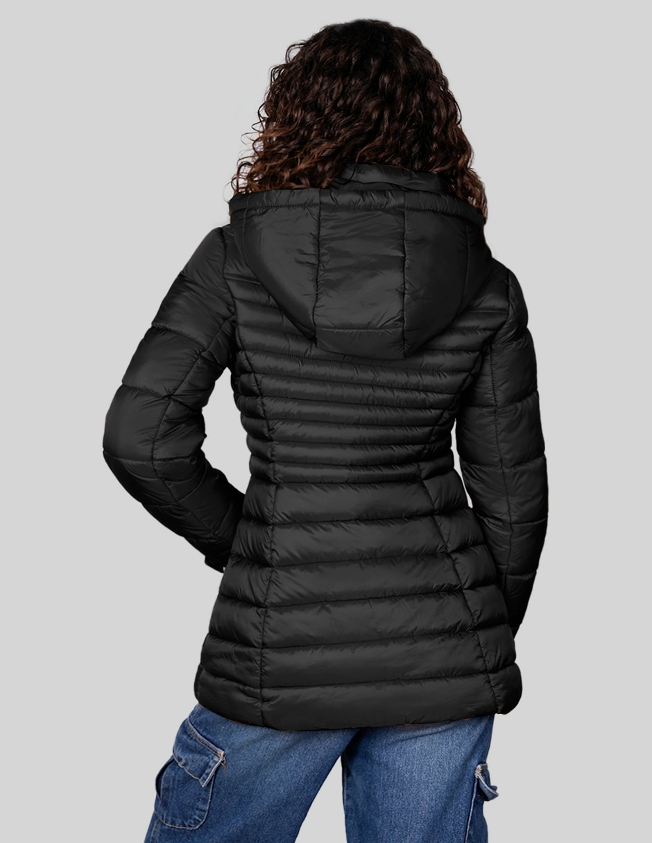 Chamarra acolchada greenlander para mujer