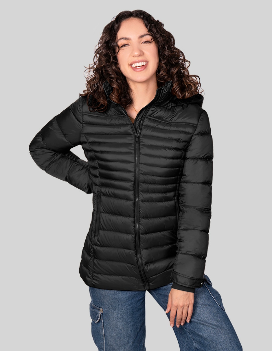 Chamarra acolchada para mujer
