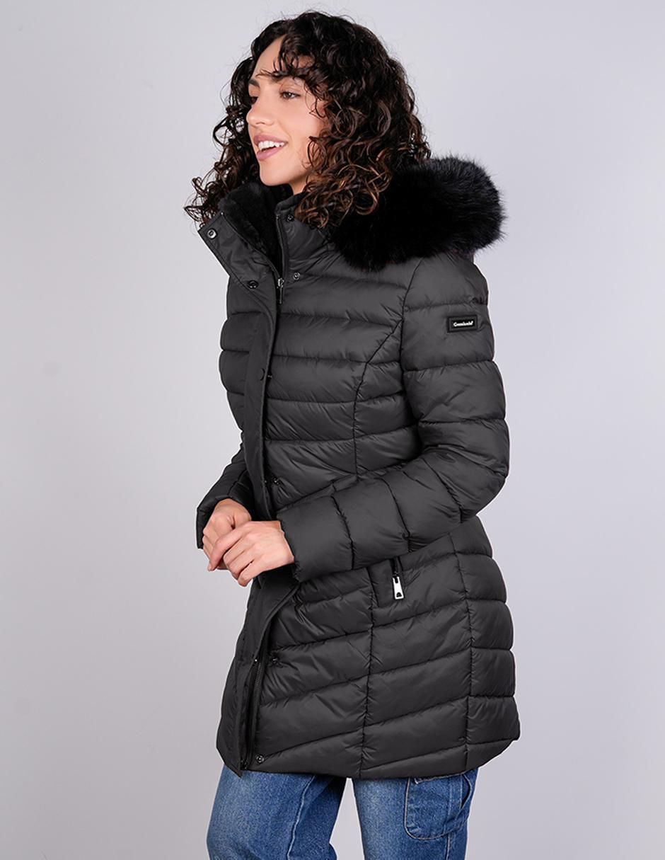 Chamarra capitonada corte slim fit para mujer 5