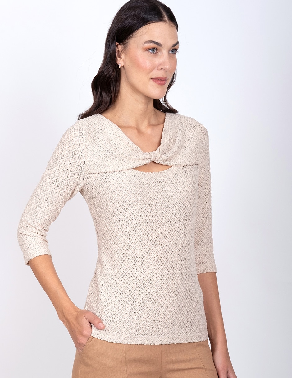 Blusa delirium manga 3/4 para mujer