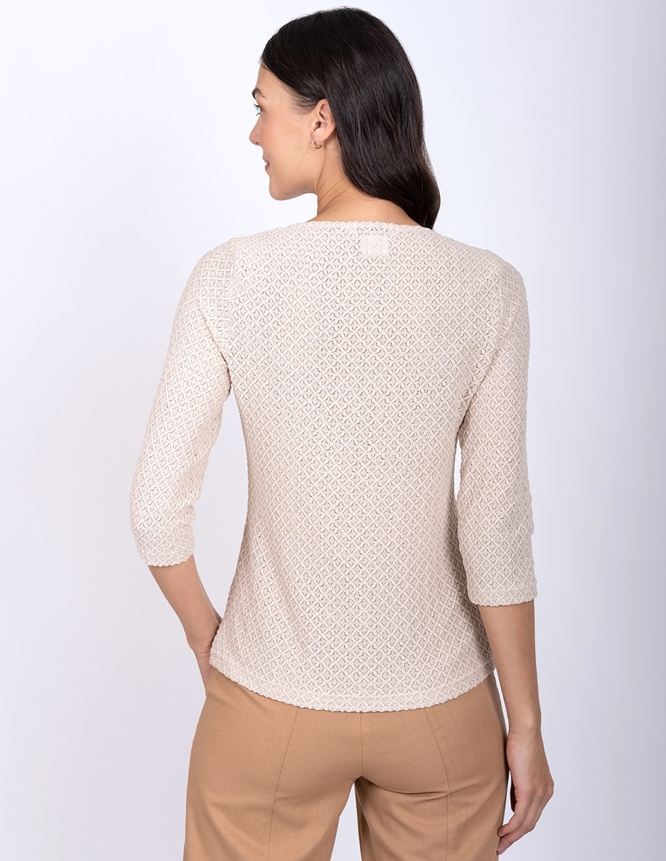 Blusa delirium manga 3/4 para mujer