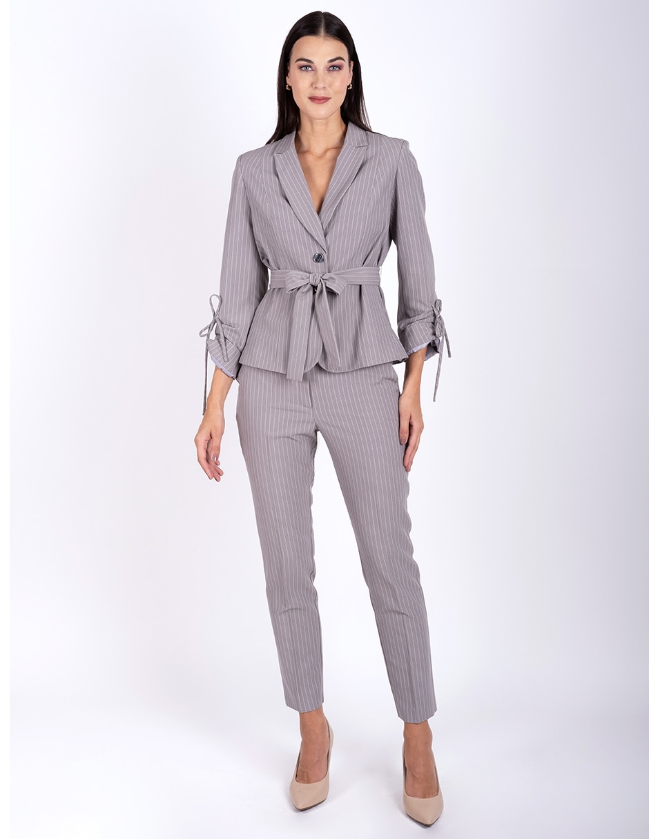Saco sastreado casual para mujer 4