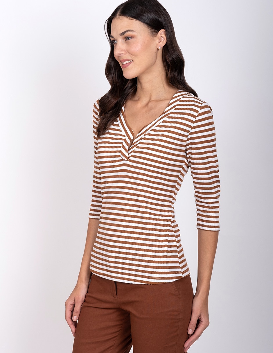 Blusa delirium manga 3/4 para mujer