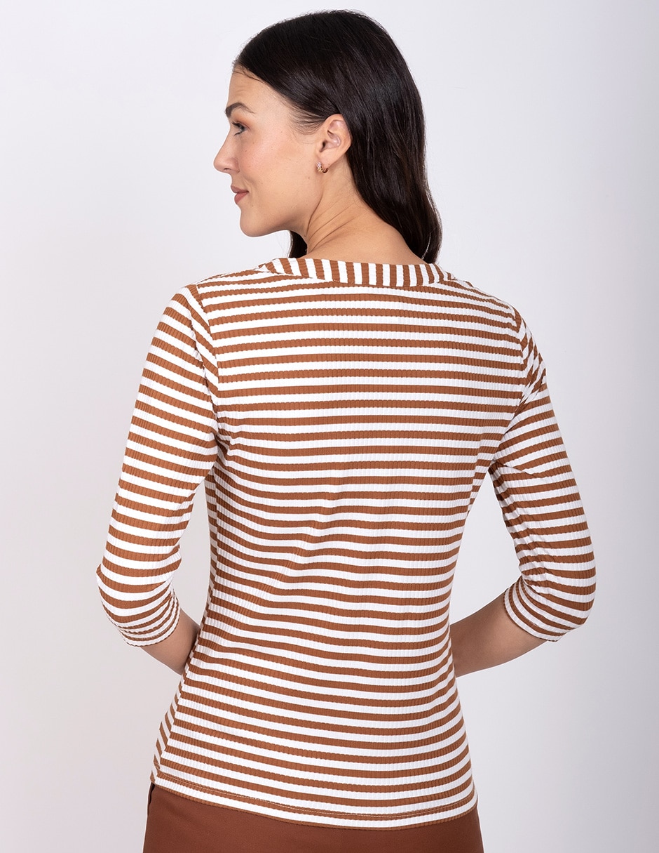 Blusa delirium manga 3/4 para mujer