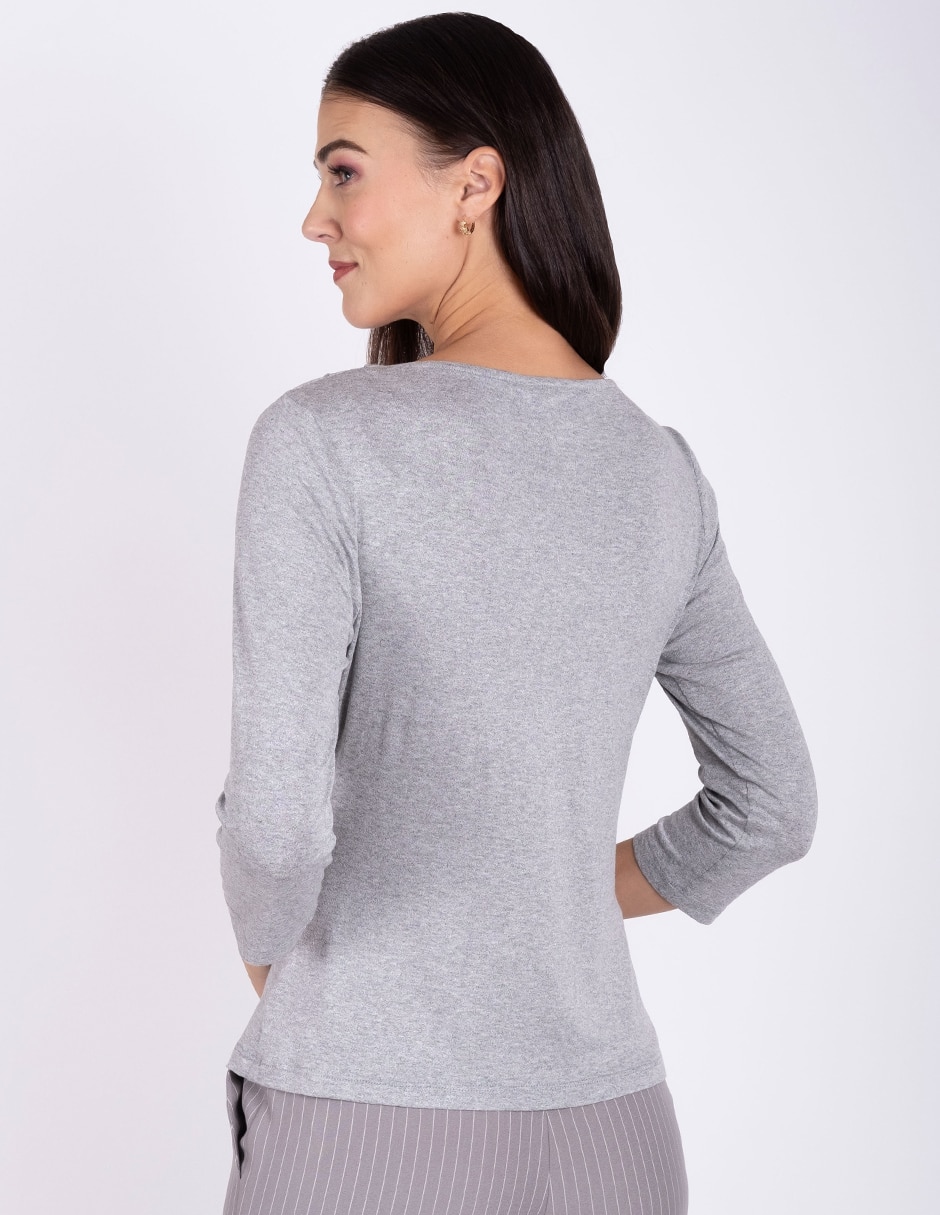 Blusa delirium manga 3/4 para mujer