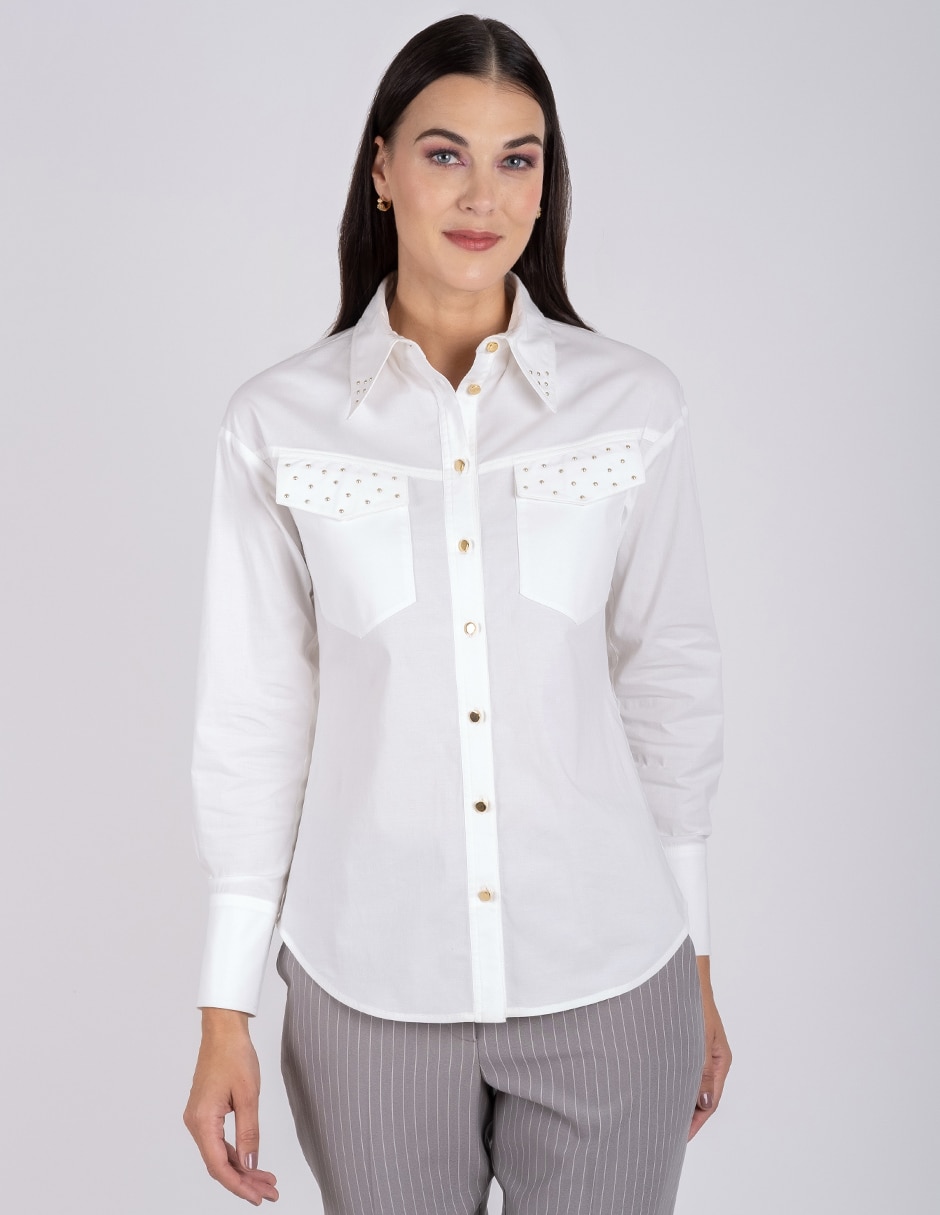 Blusa manga larga para mujer Blusa manga larga para mujer