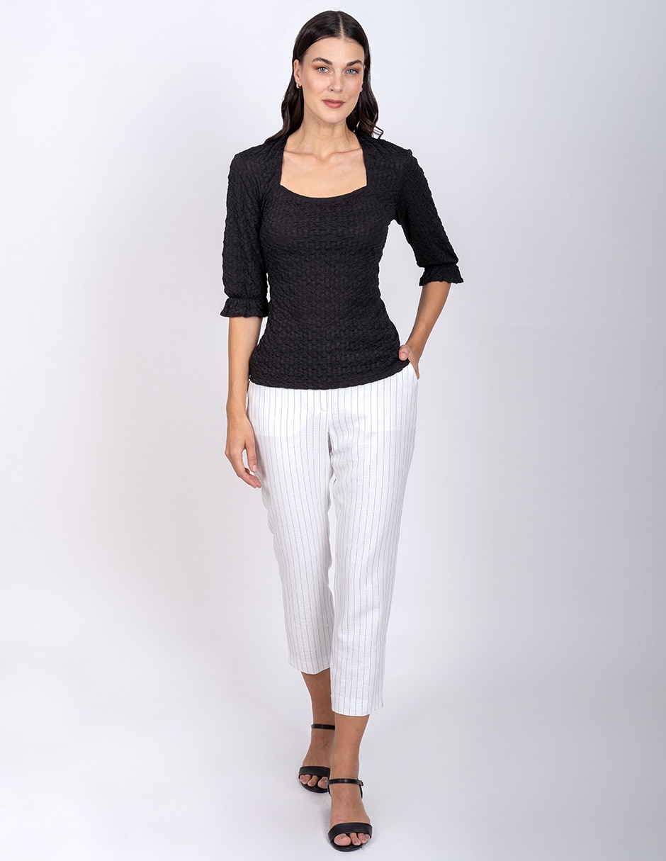 Blusa delirium manga 3/4 para mujer