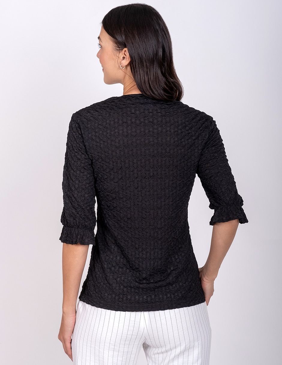 Blusa delirium manga 3/4 para mujer