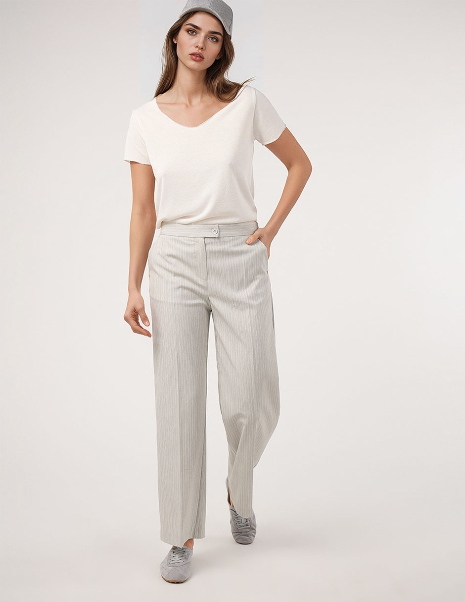 Pantalón straight para mujer