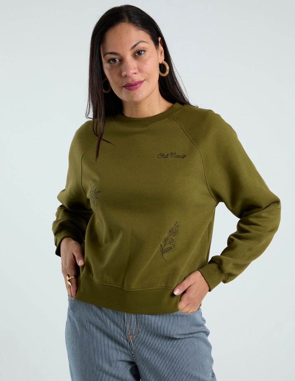 Sudadera sin capucha para mujer 1
