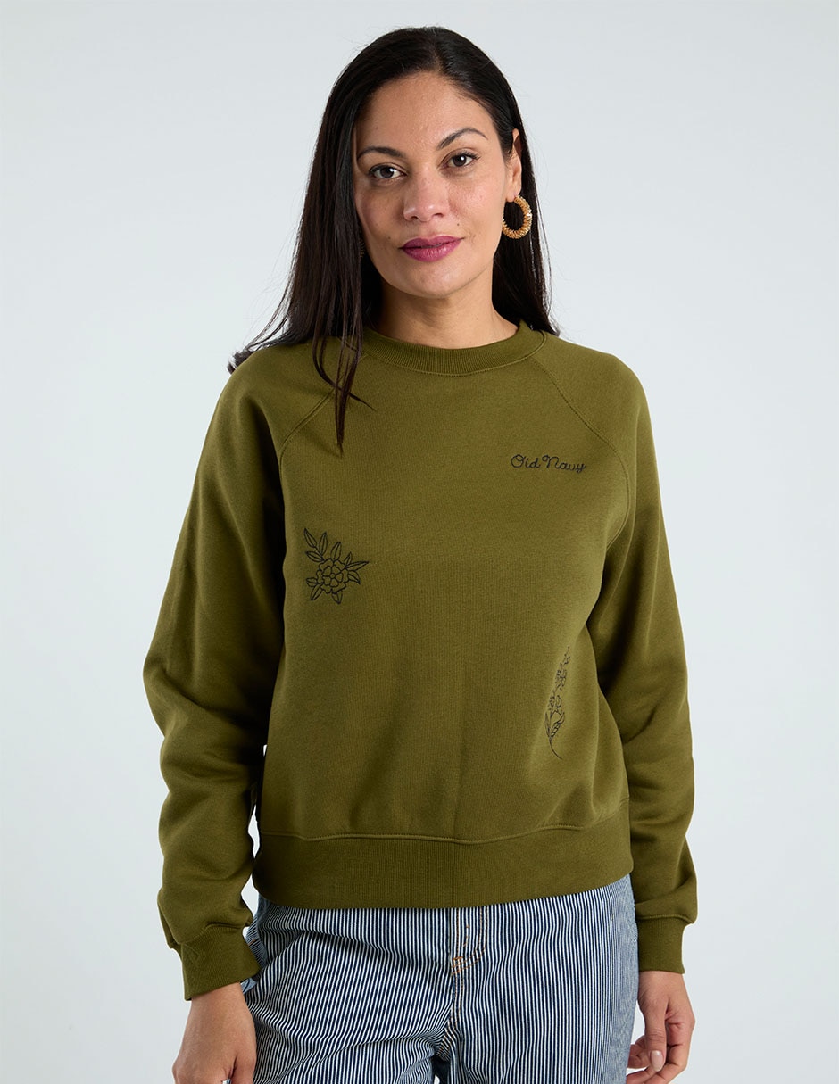 Sudadera sin capucha para mujer 7