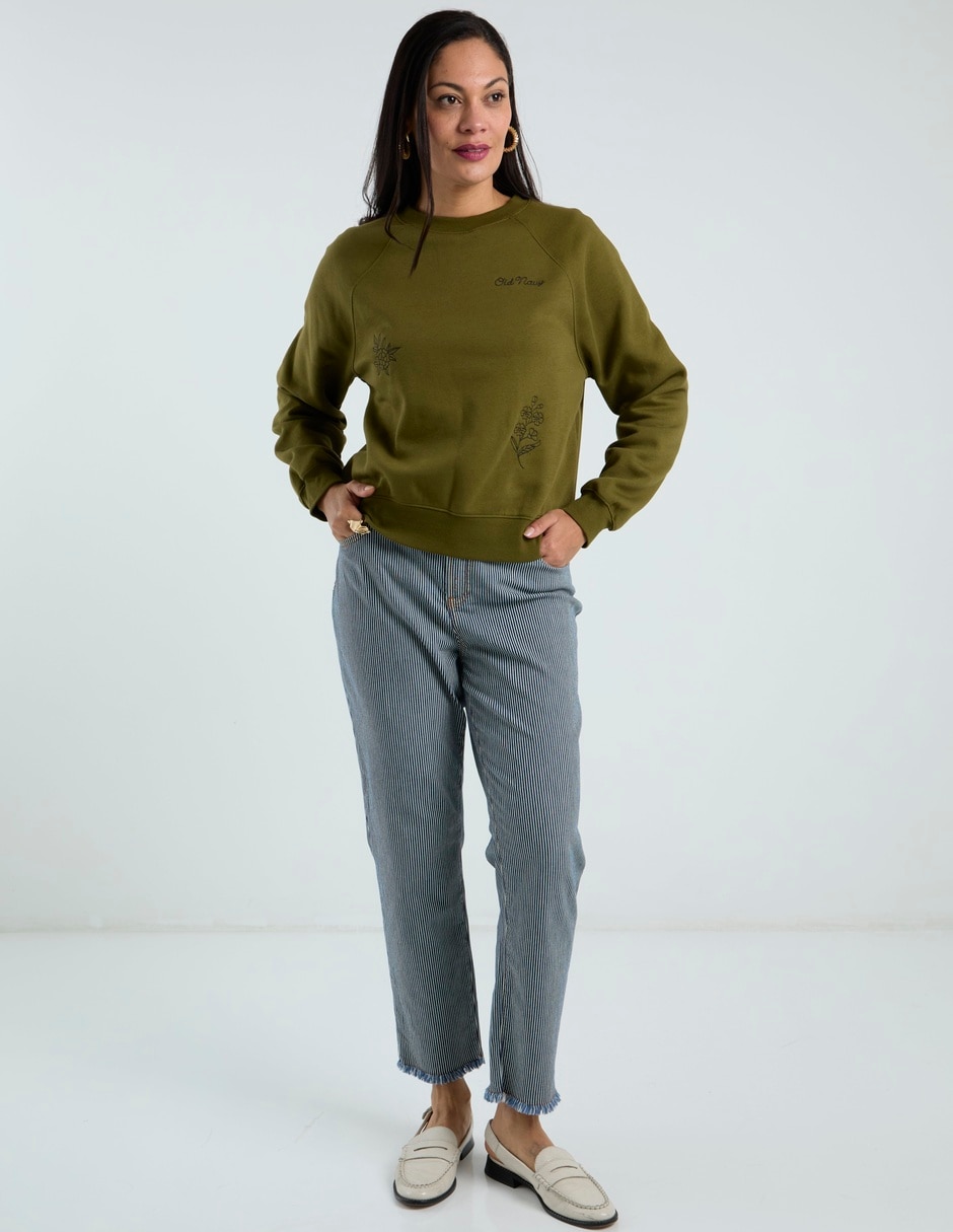 Sudadera sin capucha para mujer 8