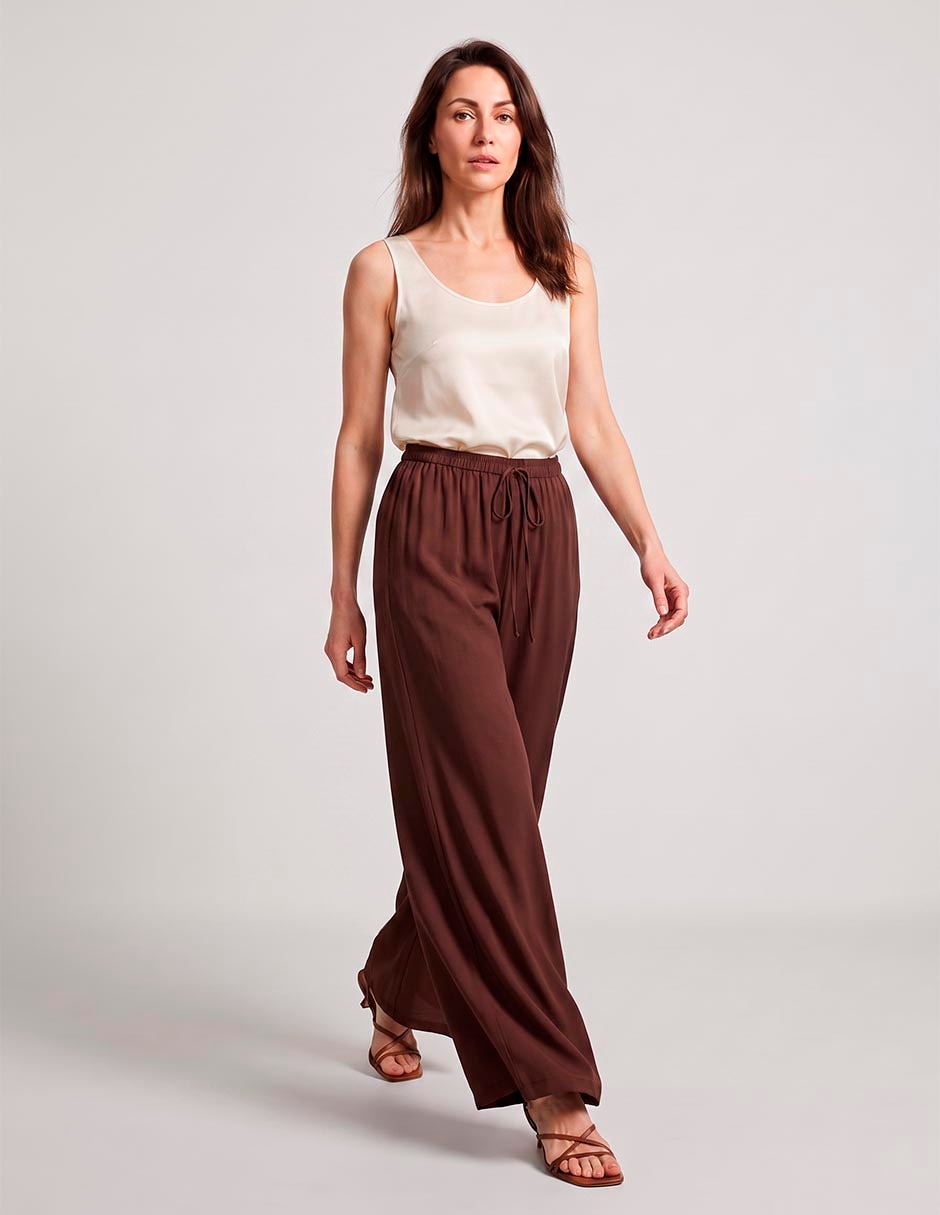 Pantalón amplio para mujer 3