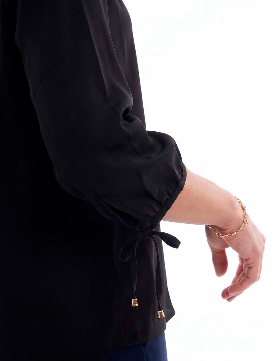 Blusa manga 3/4 para mujer 4