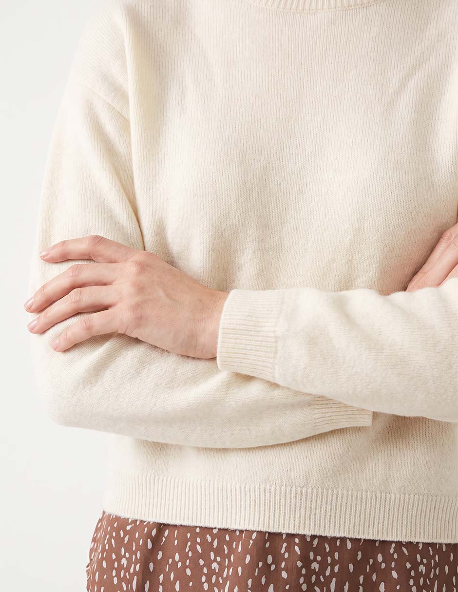 Suéter Leib cuello redondo para mujer 4