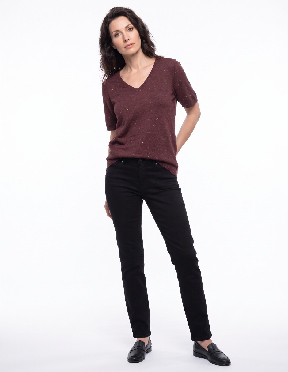 Blusa manga corta para mujer 3