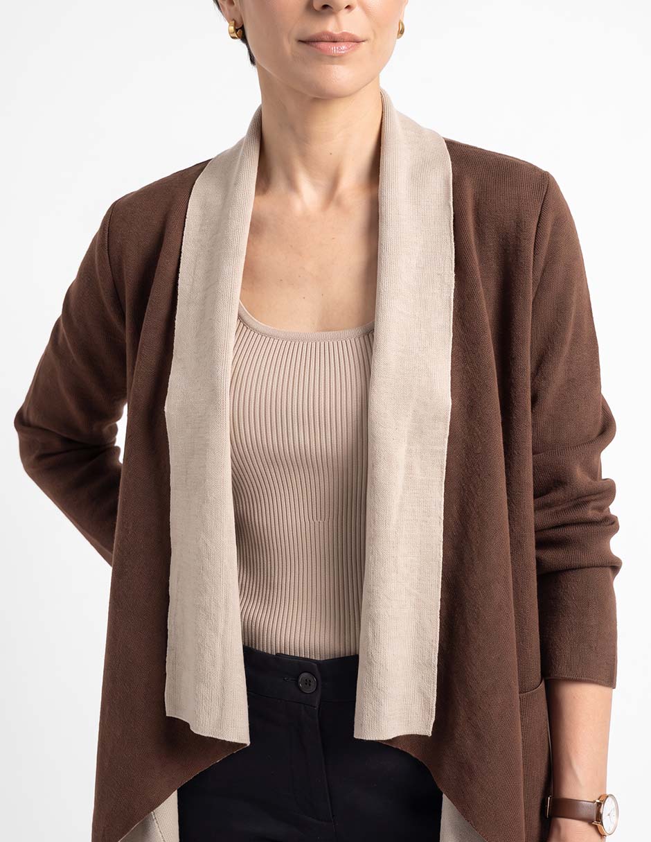 Suéter cuello abierto para mujer 3