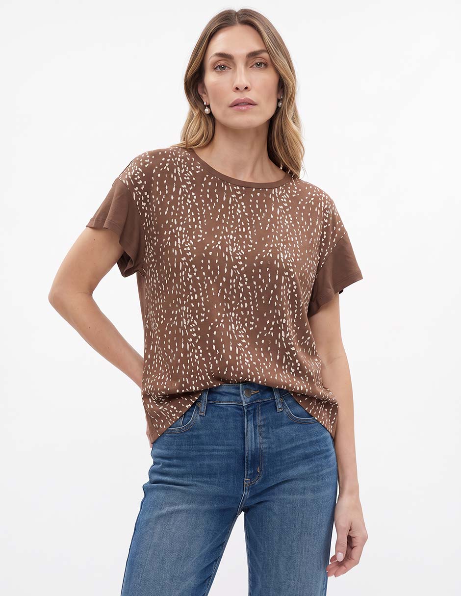 Blusa manga corta para mujer Blusa manga corta para mujer