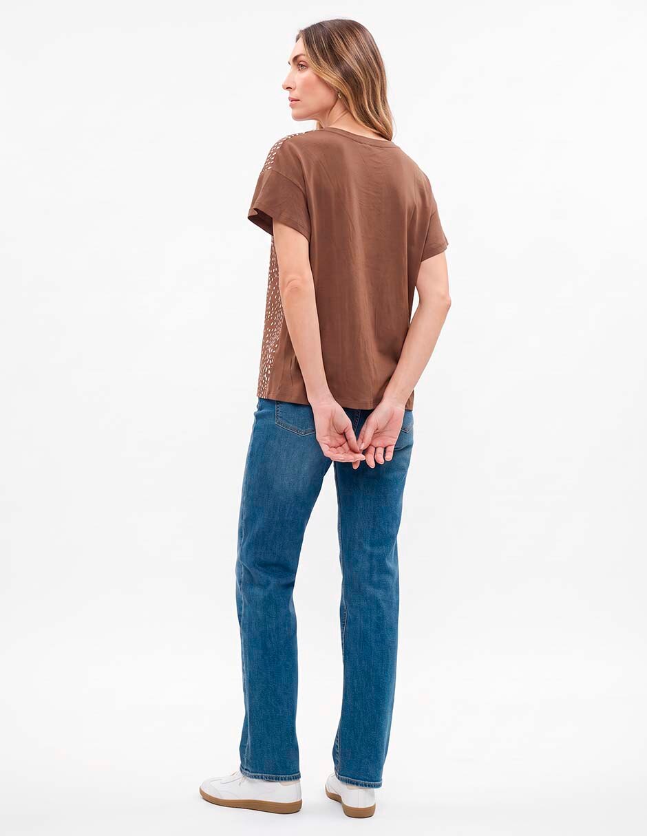 Blusa manga corta para mujer 2