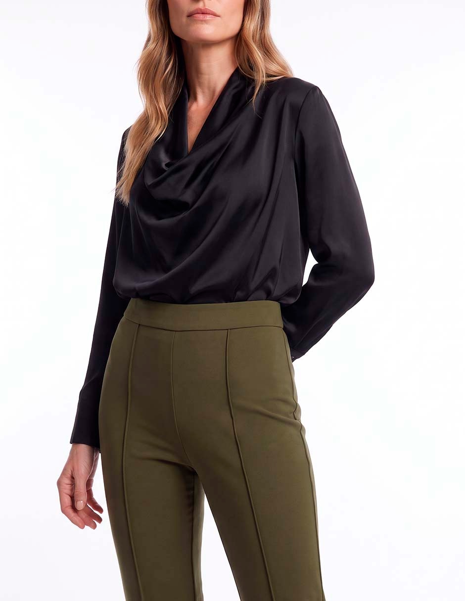 Legging a la cintura con elástico para mujer 4