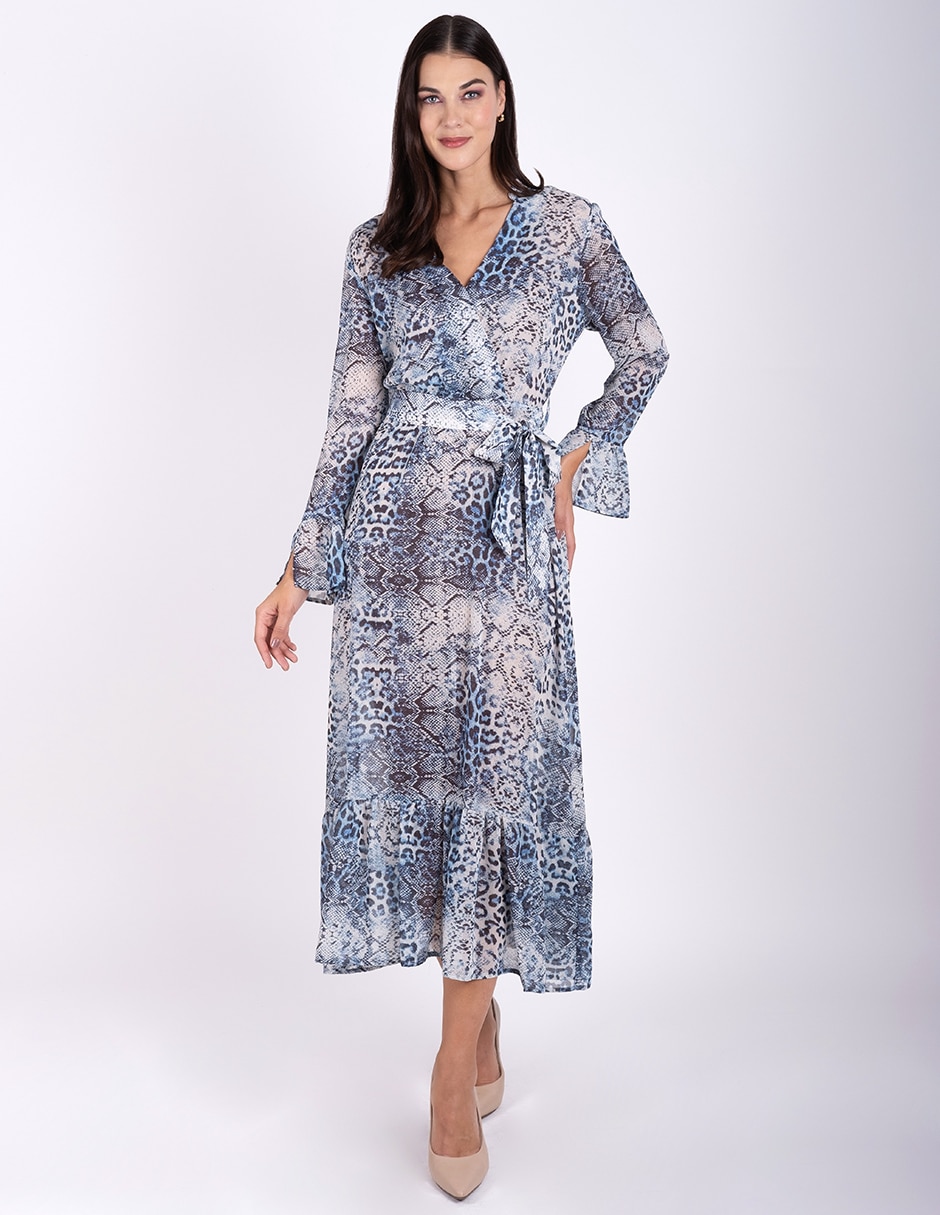Vestido midi casual para mujer