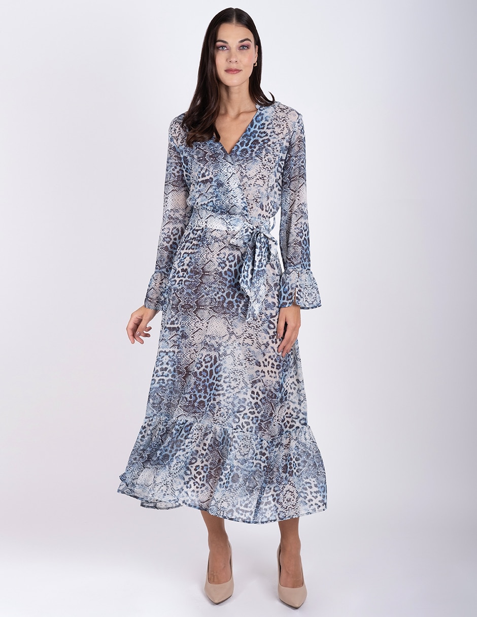 Vestido midi casual para mujer