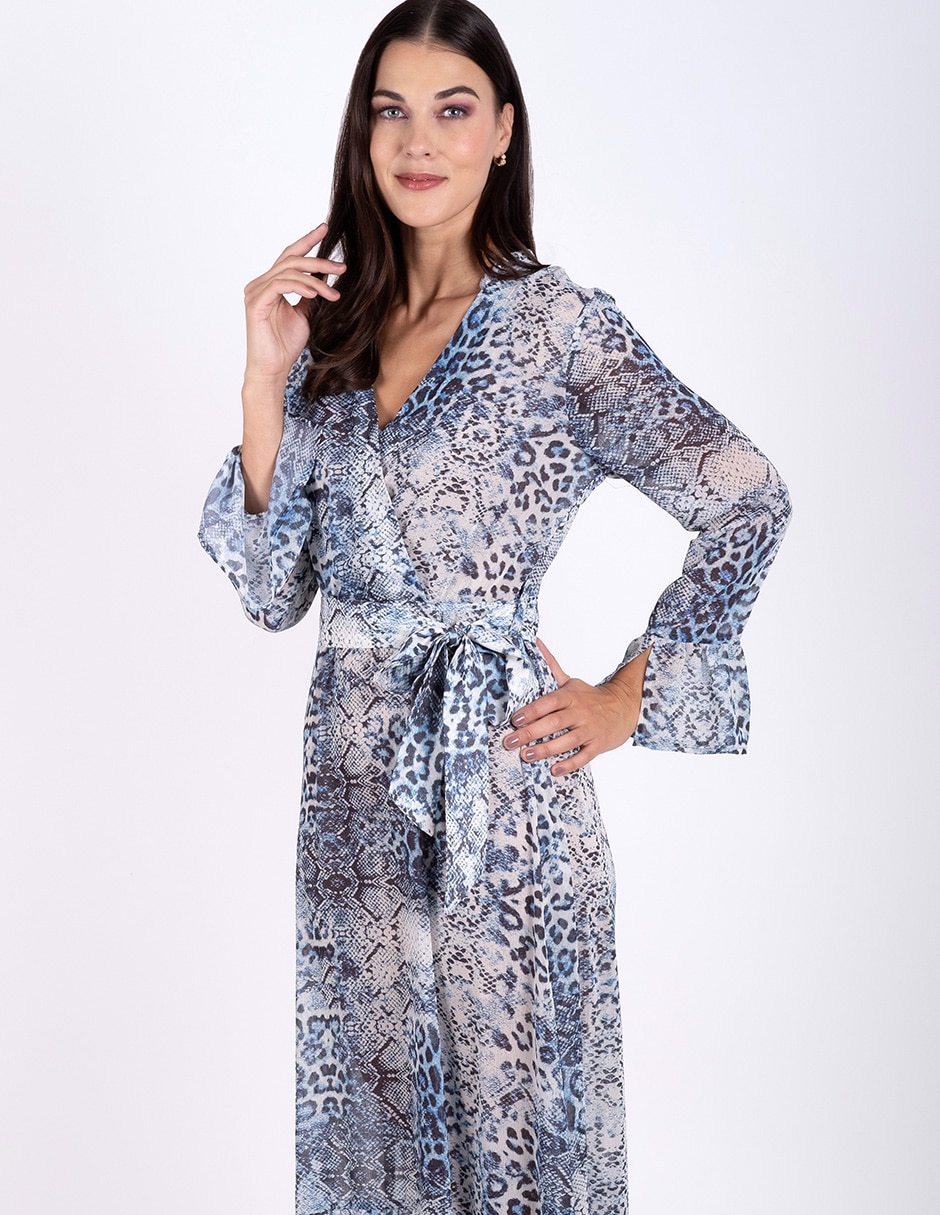 Vestido midi casual para mujer