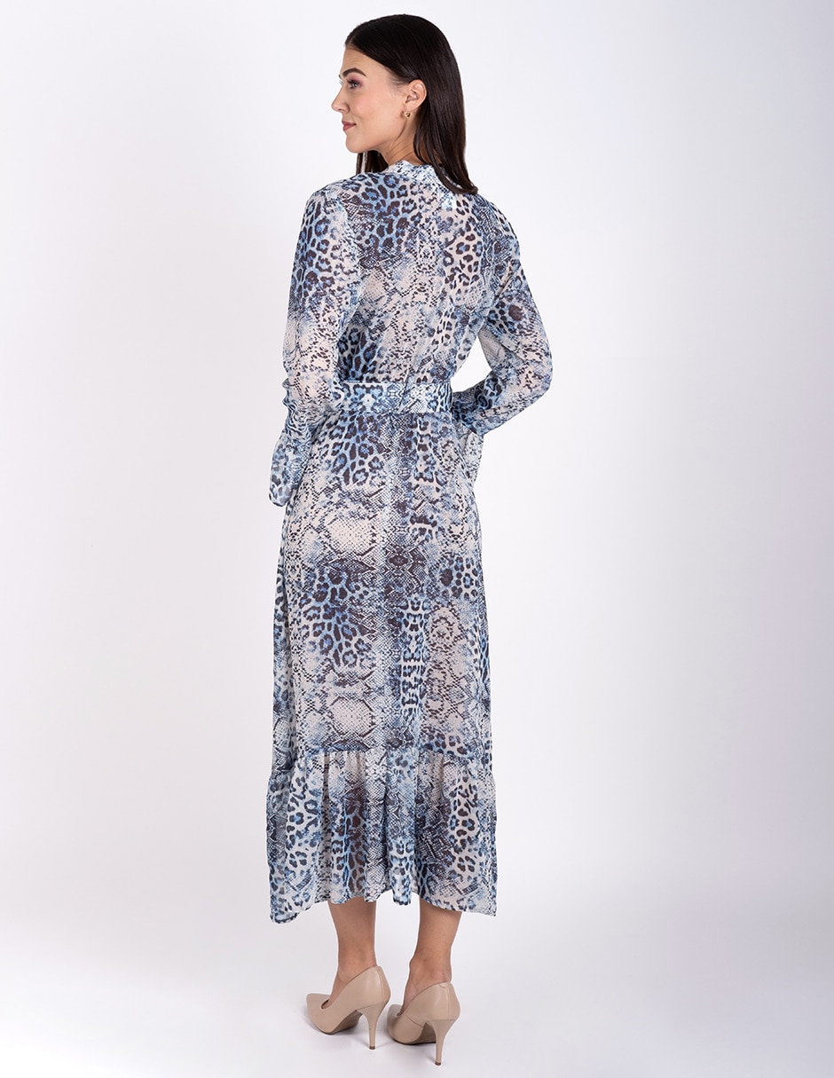 Vestido midi casual para mujer