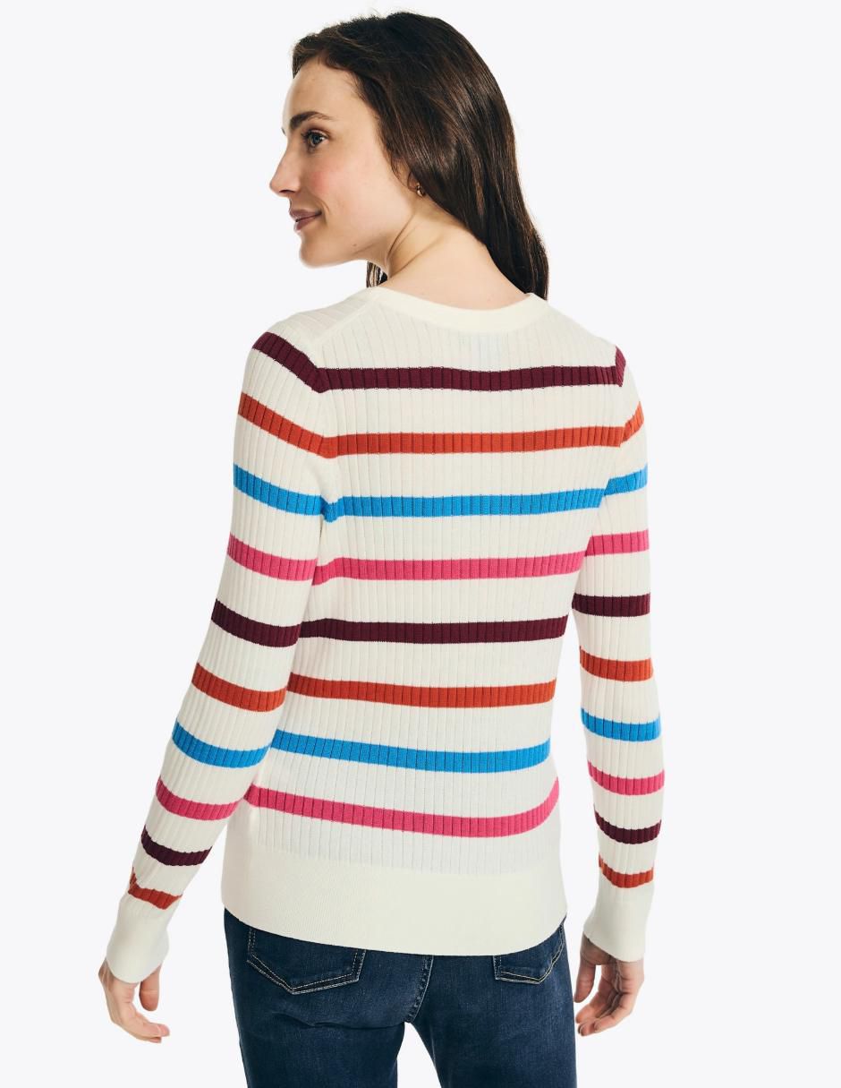 Suéter cuello redondo para mujer