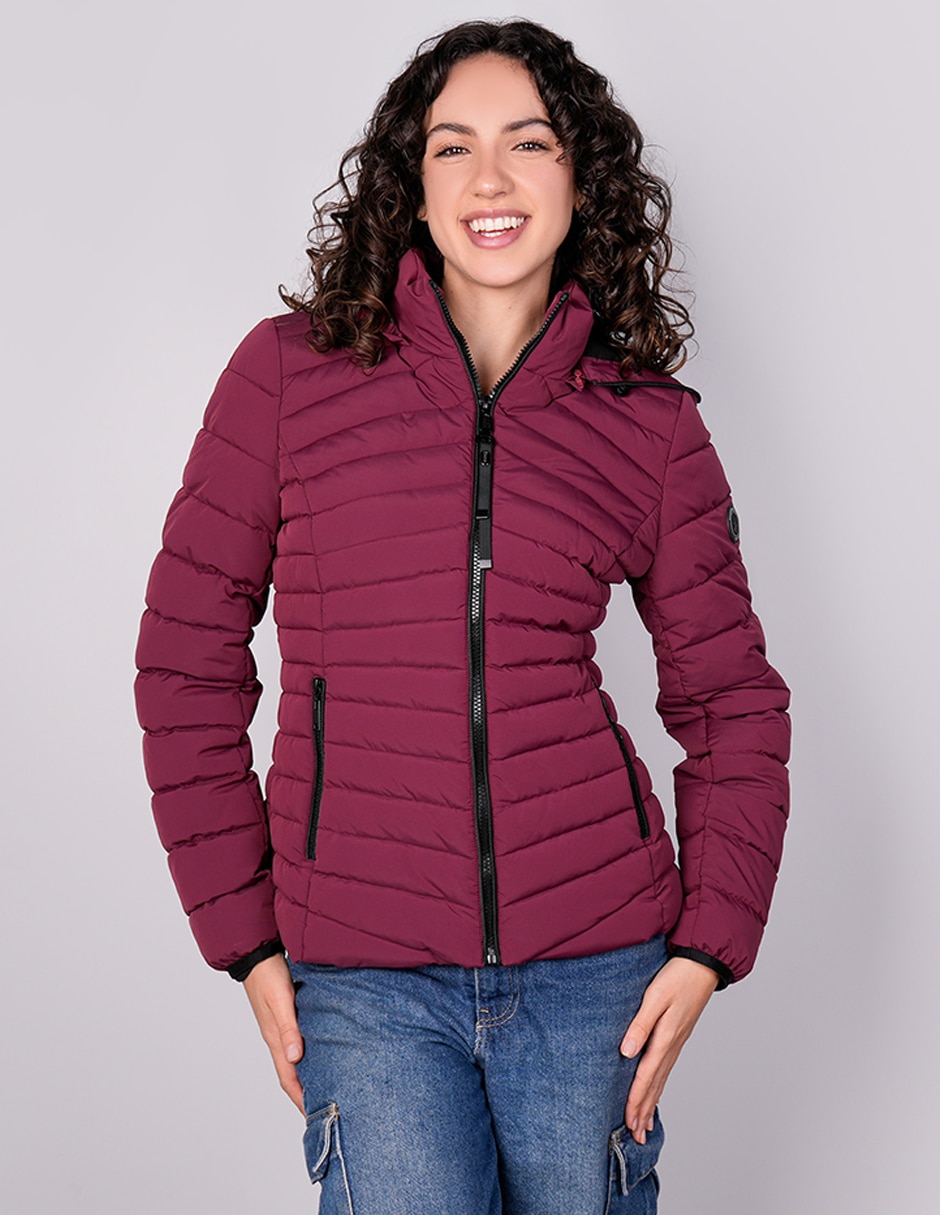 Chamarra acolchada para mujer
