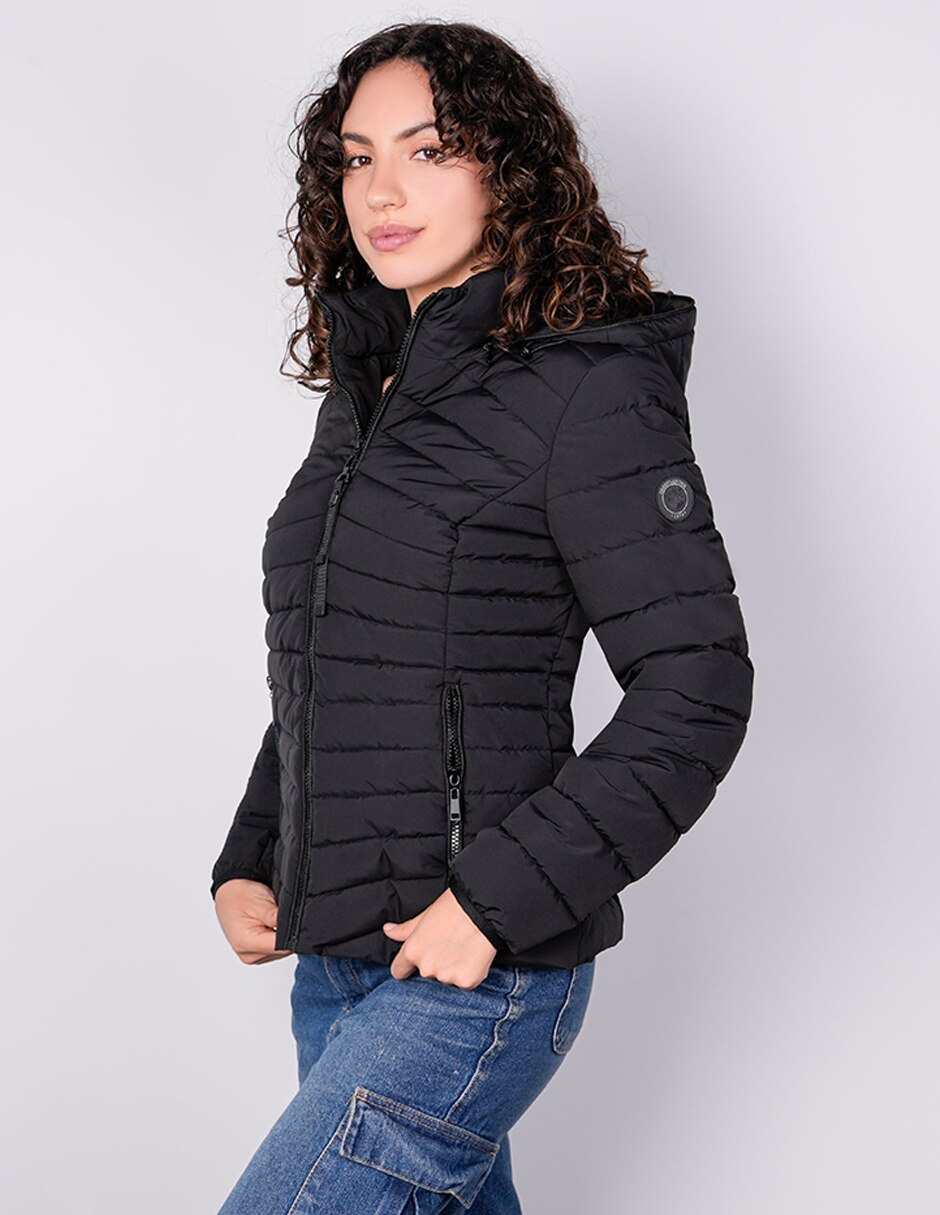 Chamarra acolchada greenlander para mujer