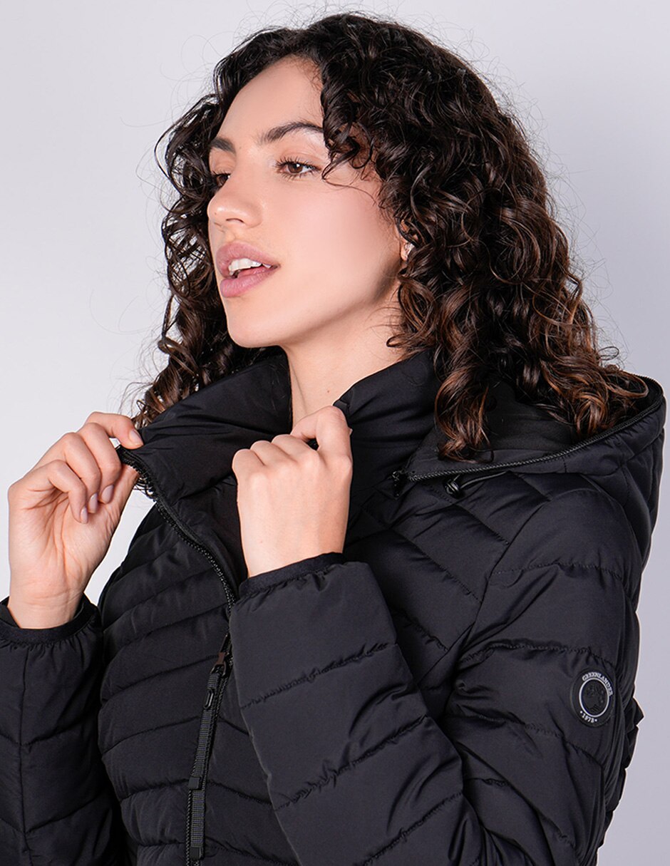 Chamarra acolchada greenlander para mujer