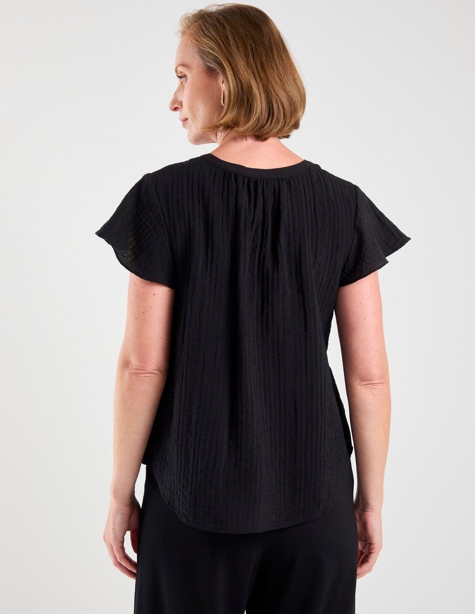 Blusa manga corta para mujer 5