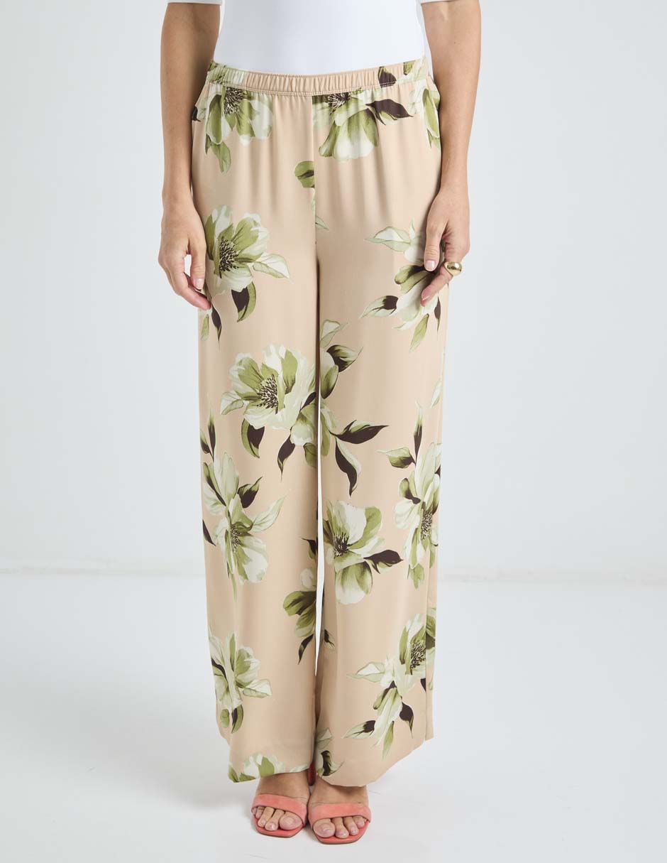 Pantalón relaxed amplio para mujer