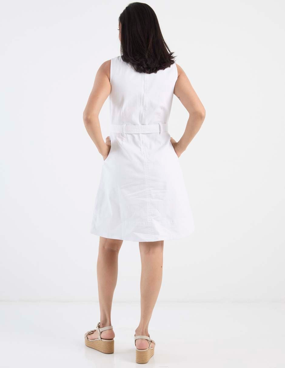 Vestido a la rodilla casual para mujer