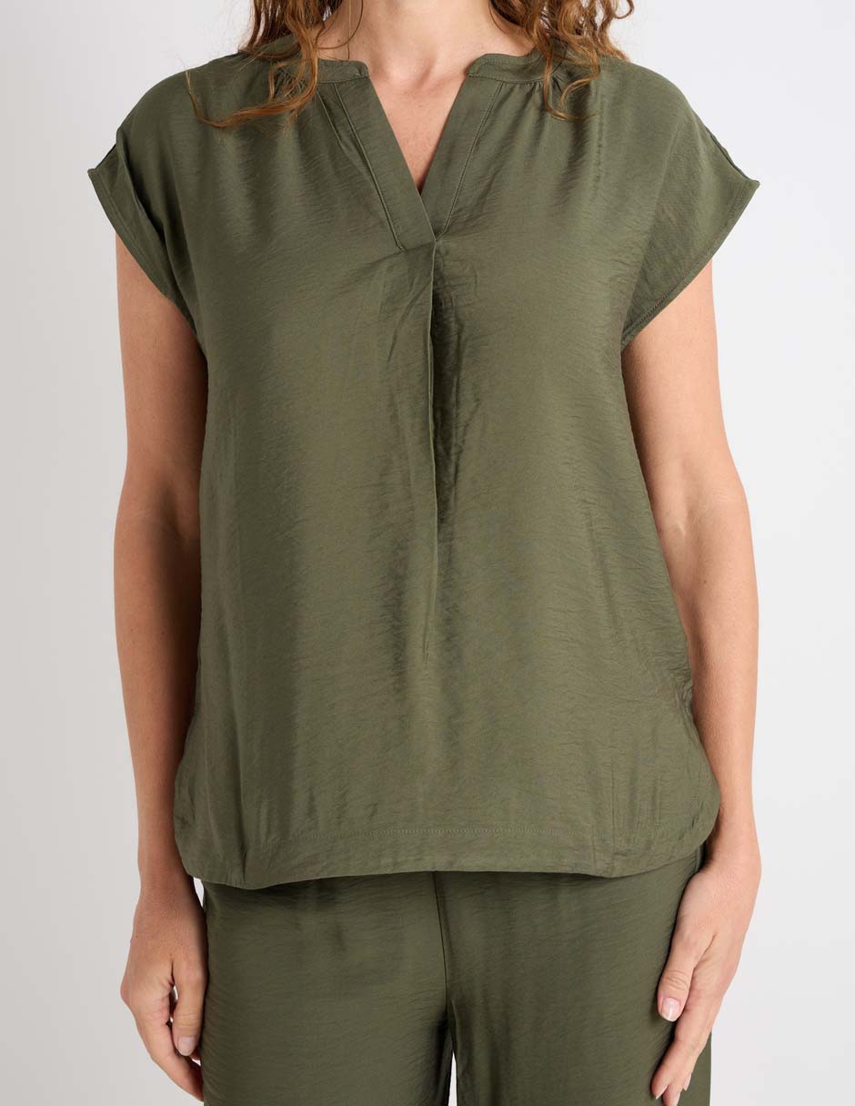 Pantalón relaxed liz claiborne para mujer