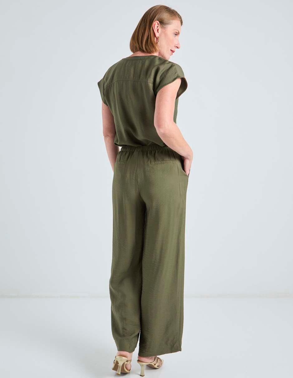 Pantalón relaxed liz claiborne para mujer