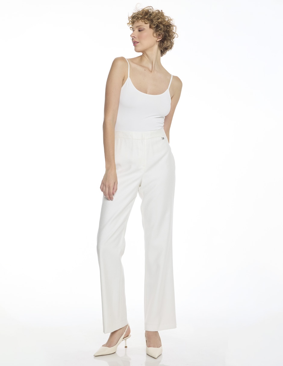 Pantalón de vestir regular para mujer 5