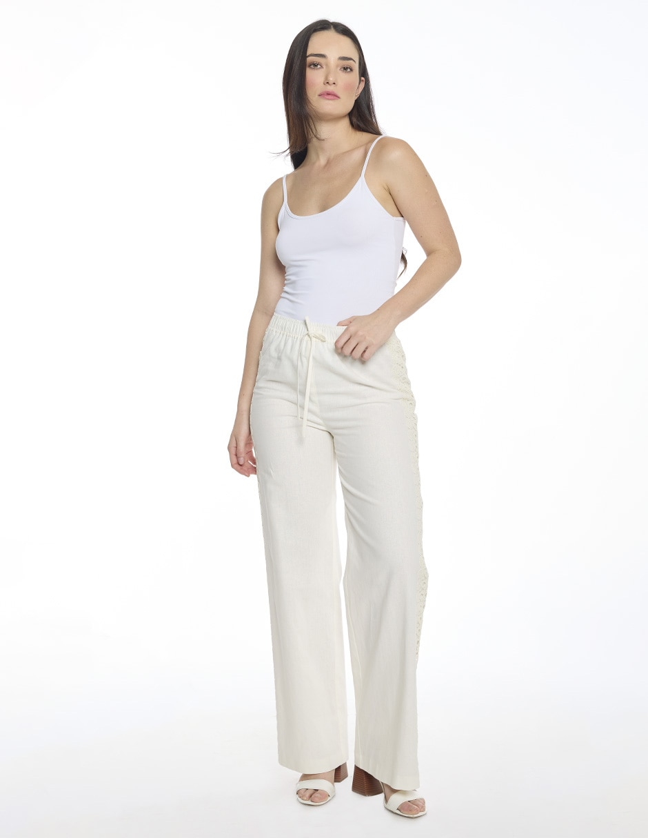 Pantalón regular para mujer 4