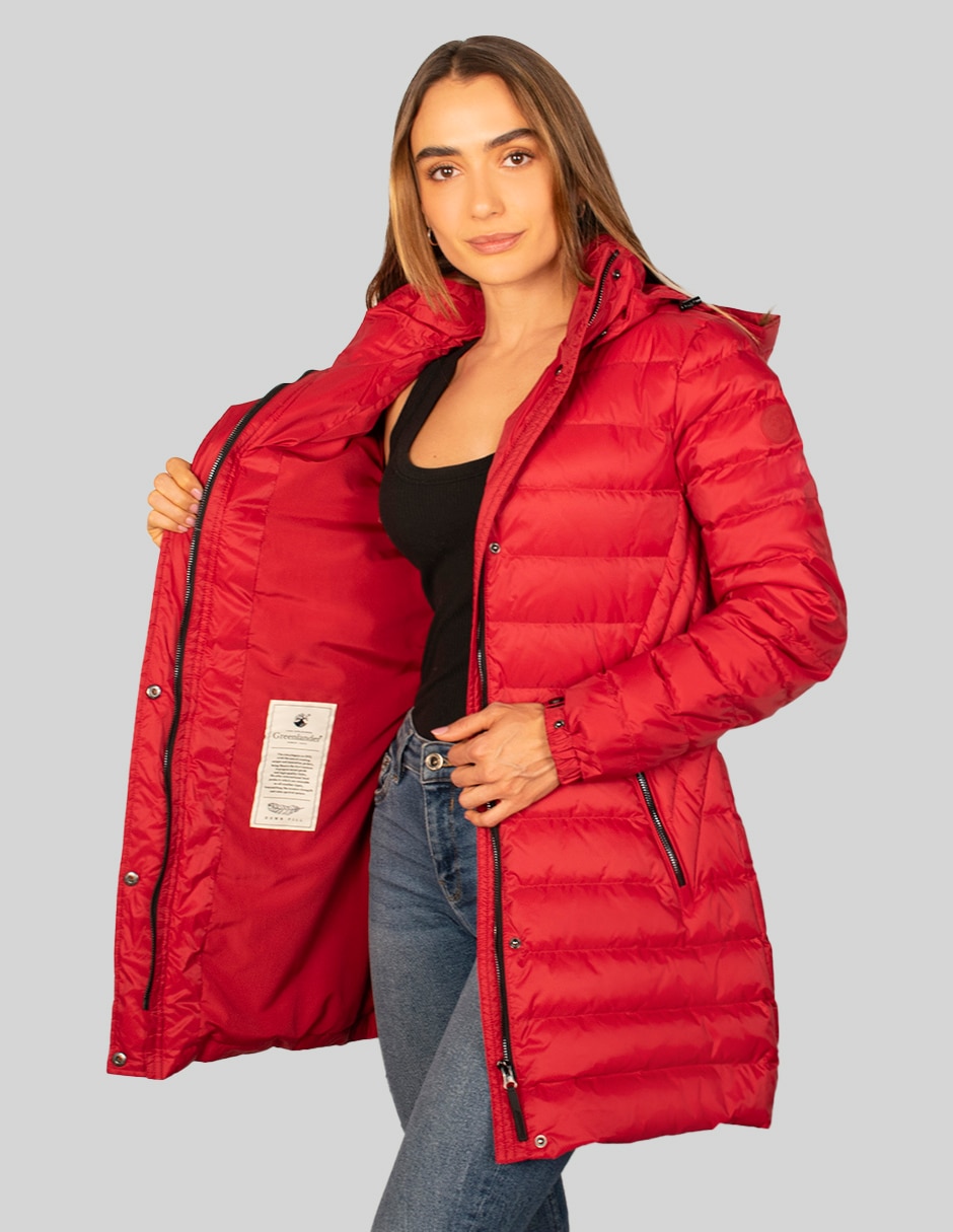 Chamarra parka greenlander para mujer