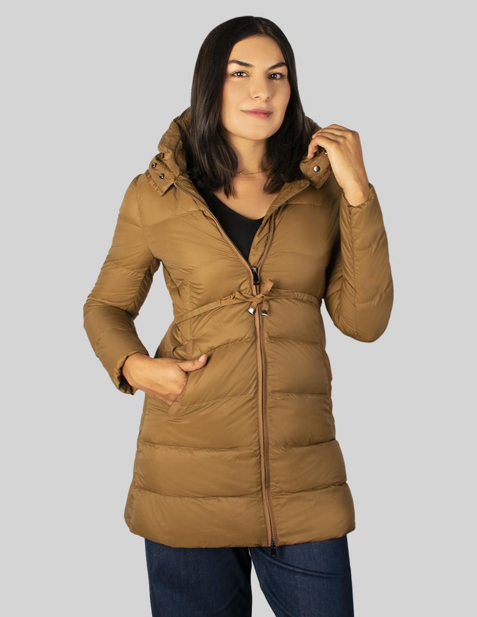 Chamarra acolchada greenlander para mujer