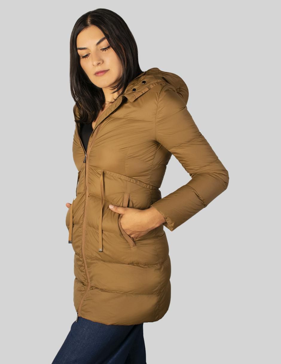 Chamarra acolchada greenlander para mujer