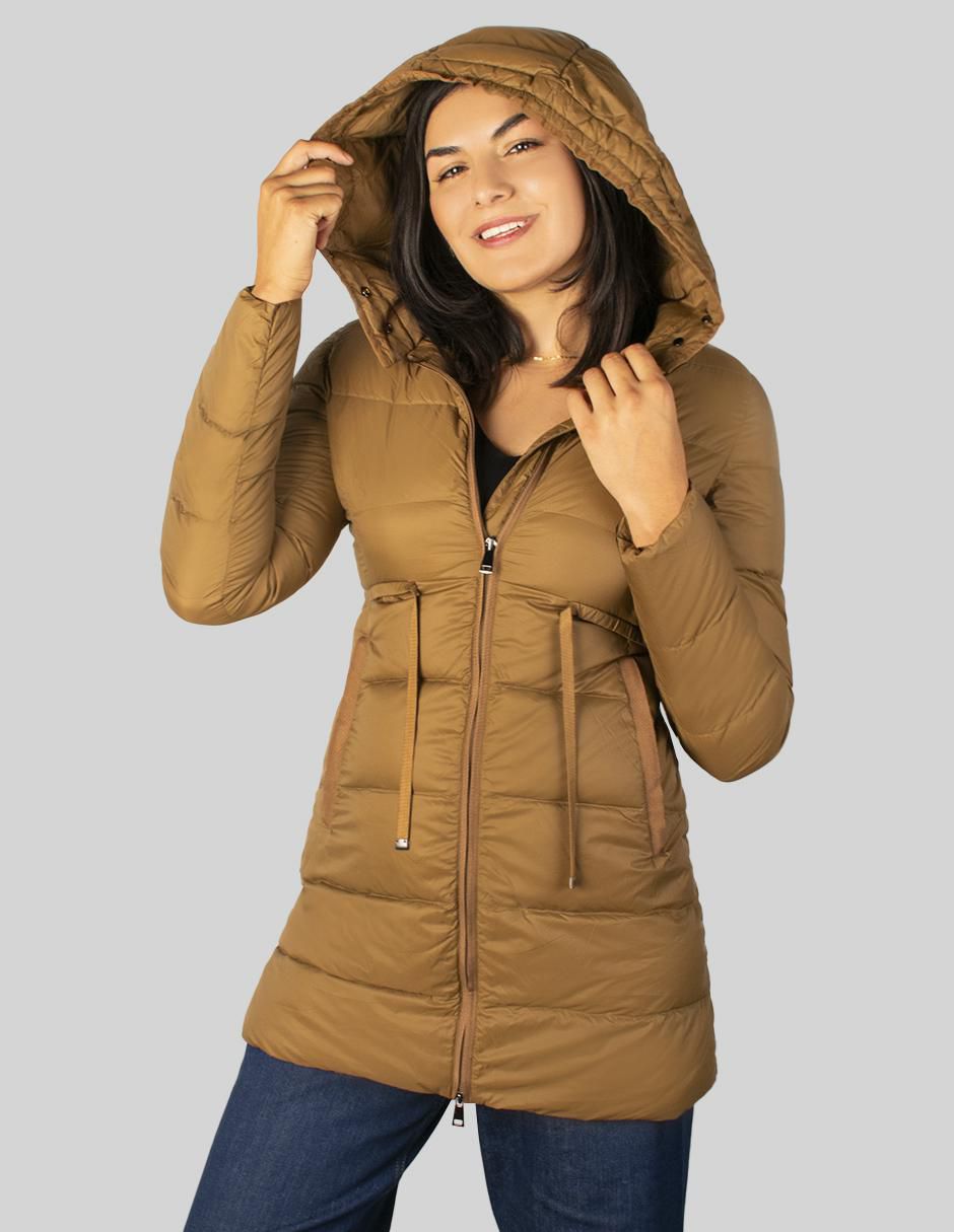 Chamarra acolchada greenlander para mujer