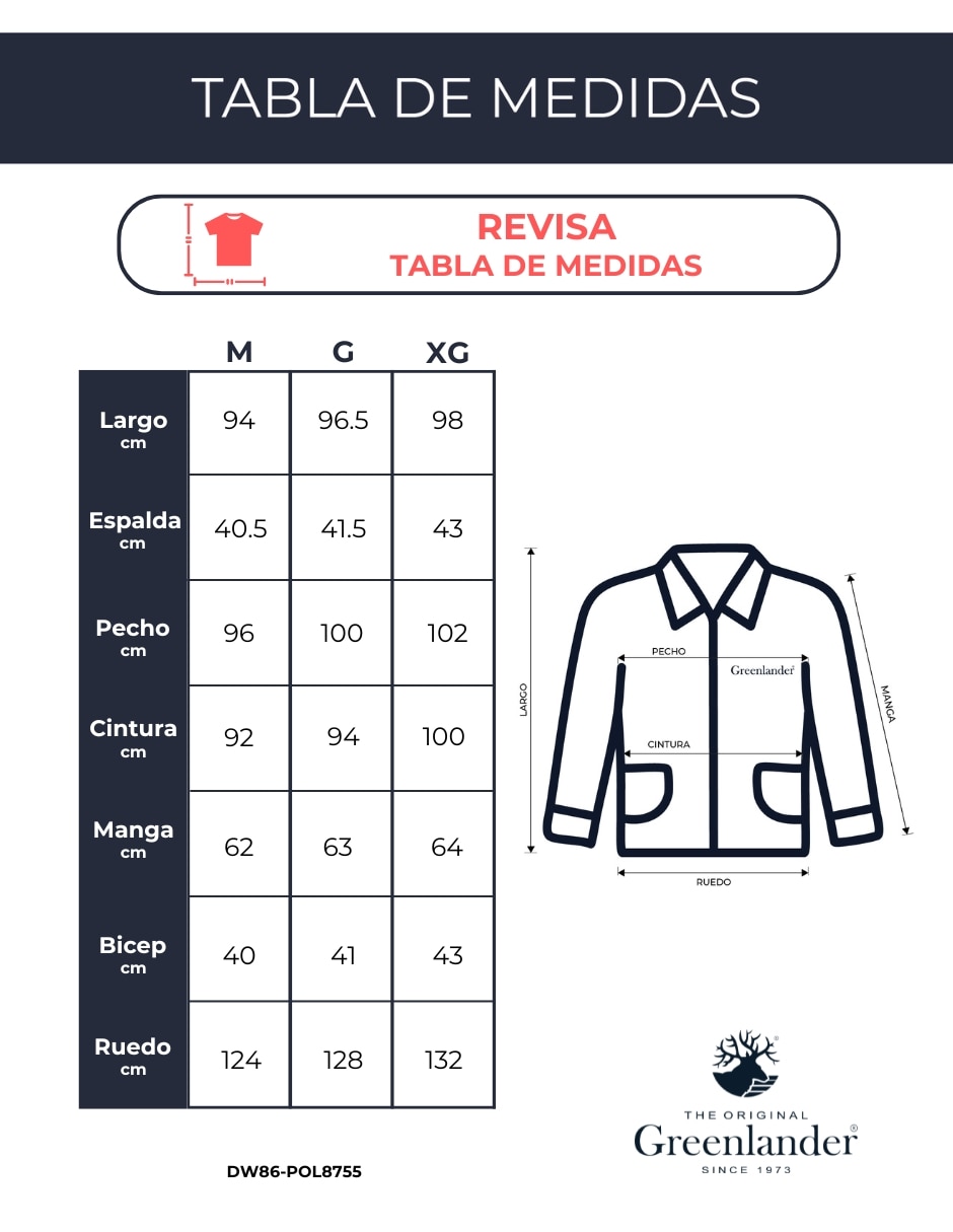Chamarra parka greenlander para mujer