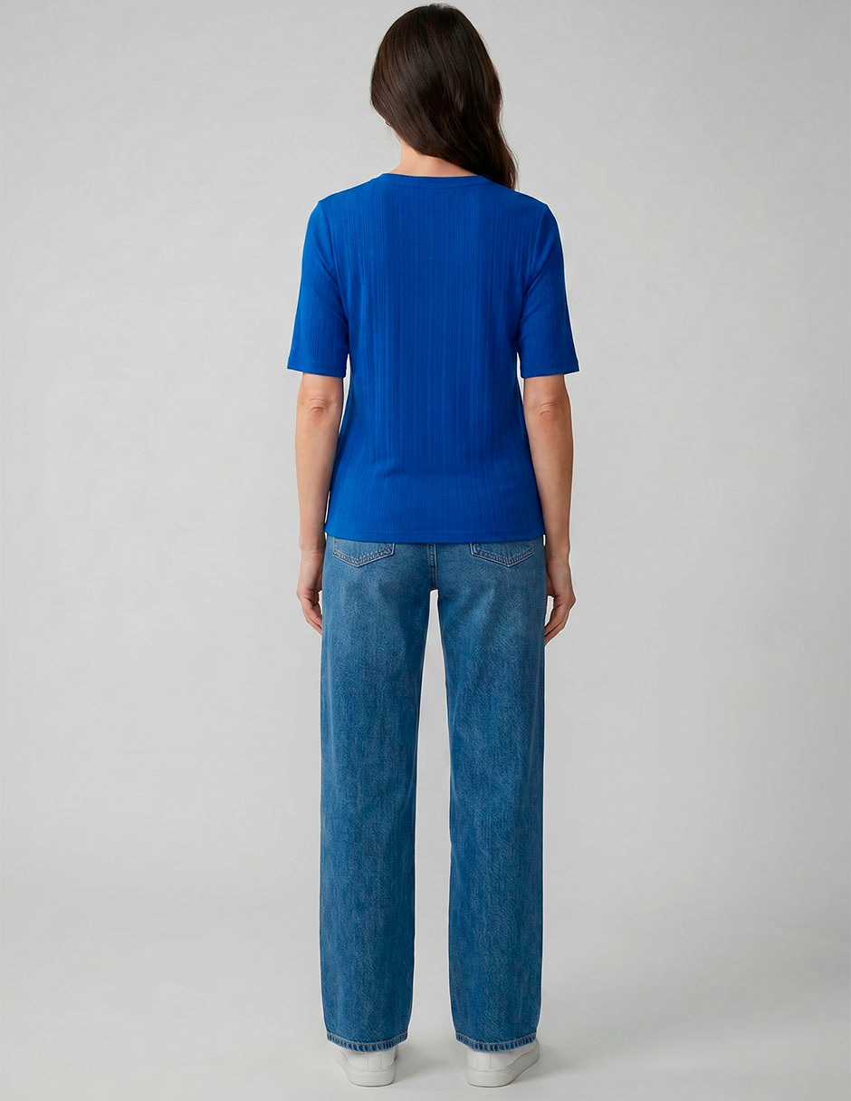 Blusa manga corta para mujer 2