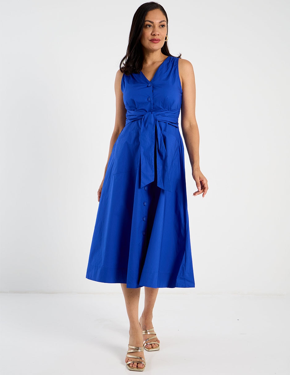 Vestido midi casual para mujer Vestido midi casual para mujer