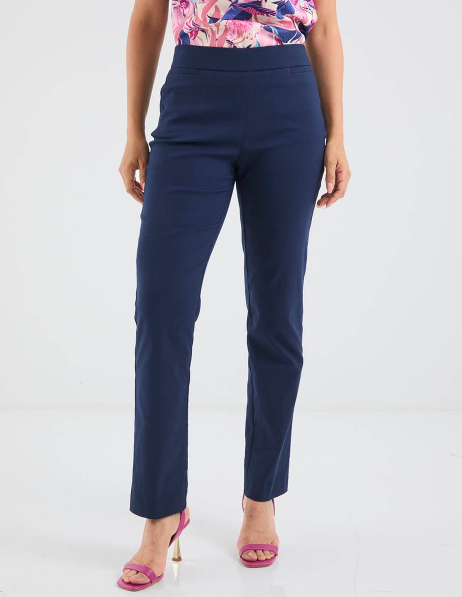 Pantalón de vestir slim para mujer